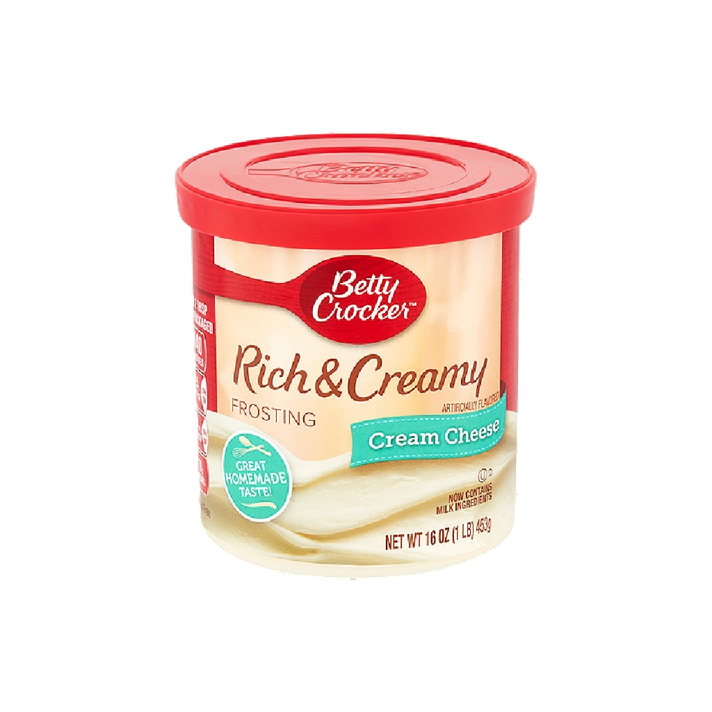 Betty Crocker Cream Cheese Rich And Creamy Frosting 453gr World Of Snacks 6017