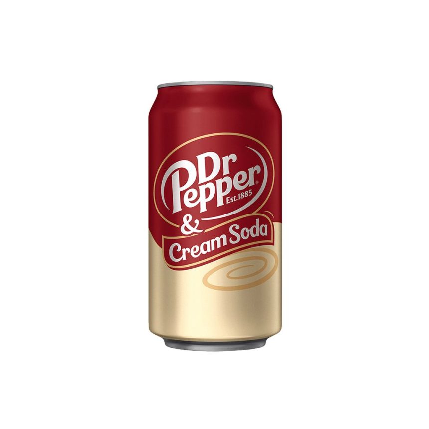 Dr Pepper Cream Soda 355ml - World of Snacks