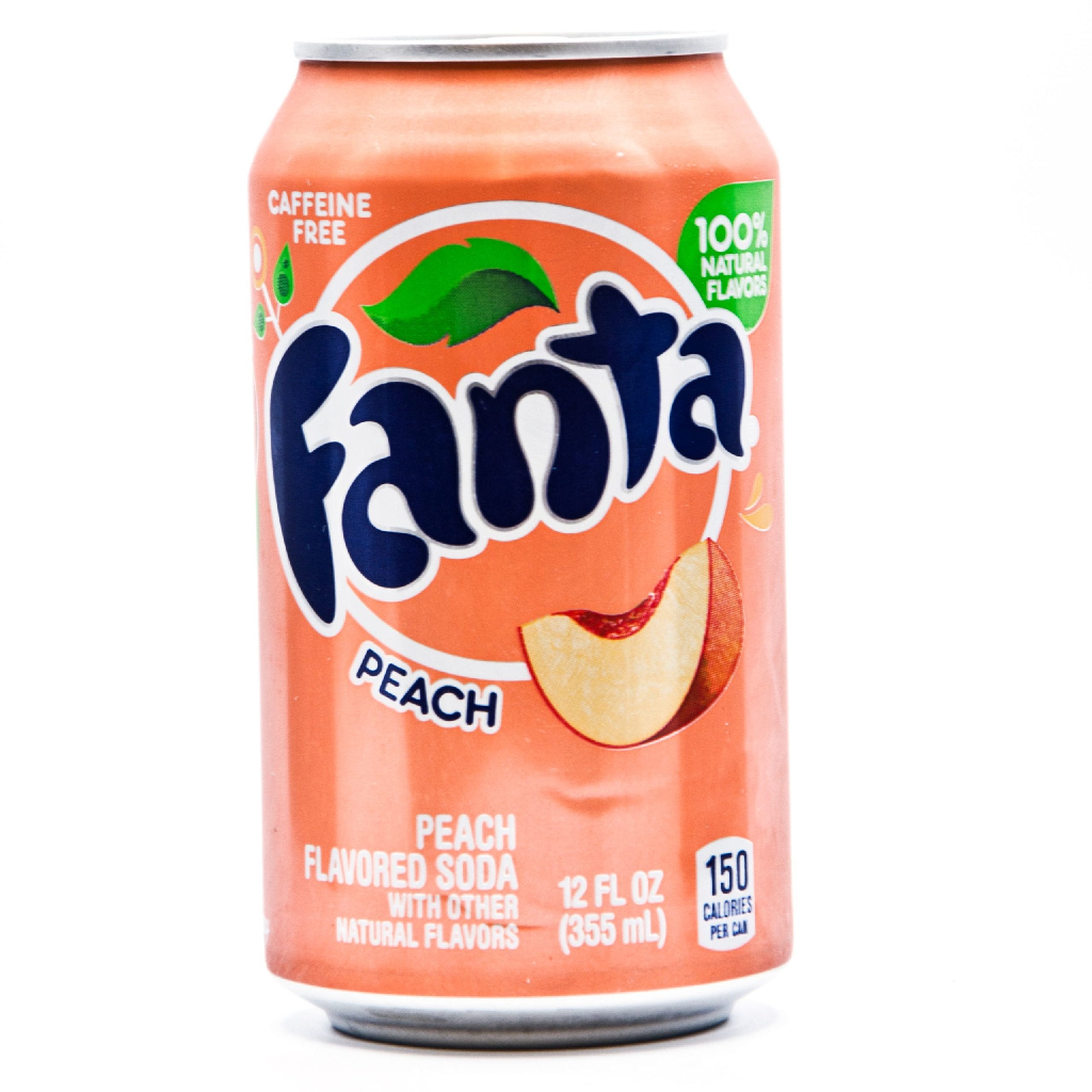 Fanta Peach 355ml - World of Snacks